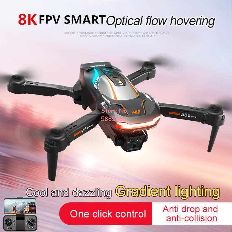Photography Lightning - Dron RC 8K z pozycjonowaniem poprzez