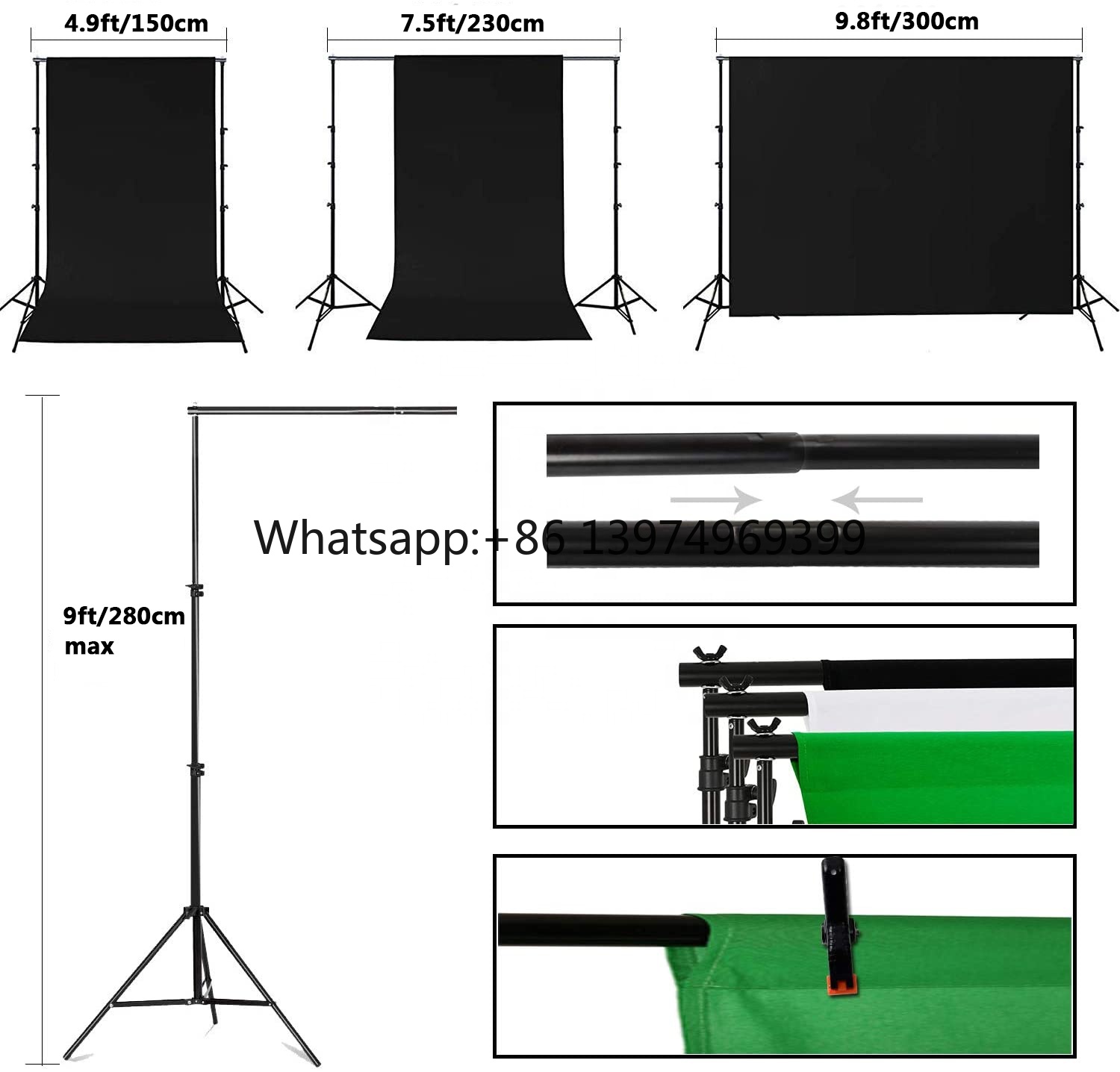 Photography Lighting Material - Nowe Innowacje Dobra Cena Studio 2.8X3M