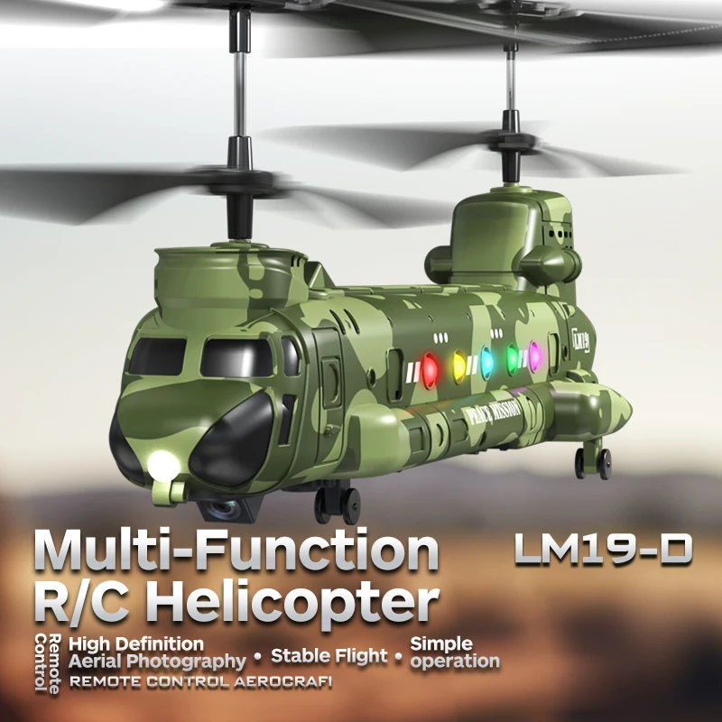 Photography Lighting For Indoor - Helikopter RC z kamerą 480P, światłami