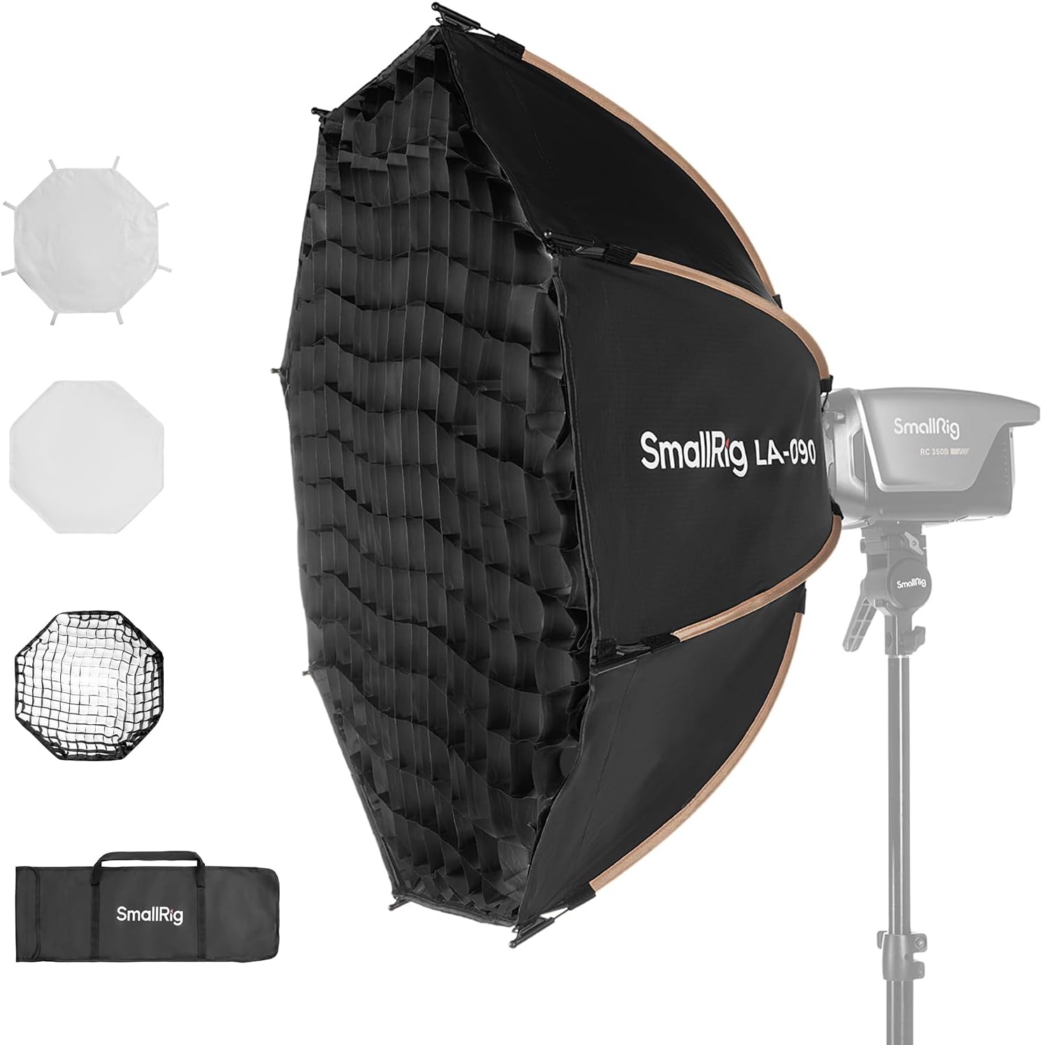 Photography Lighting Softbox - 35-calowy zestaw ośmiokątnego softboxa z mocowaniem
