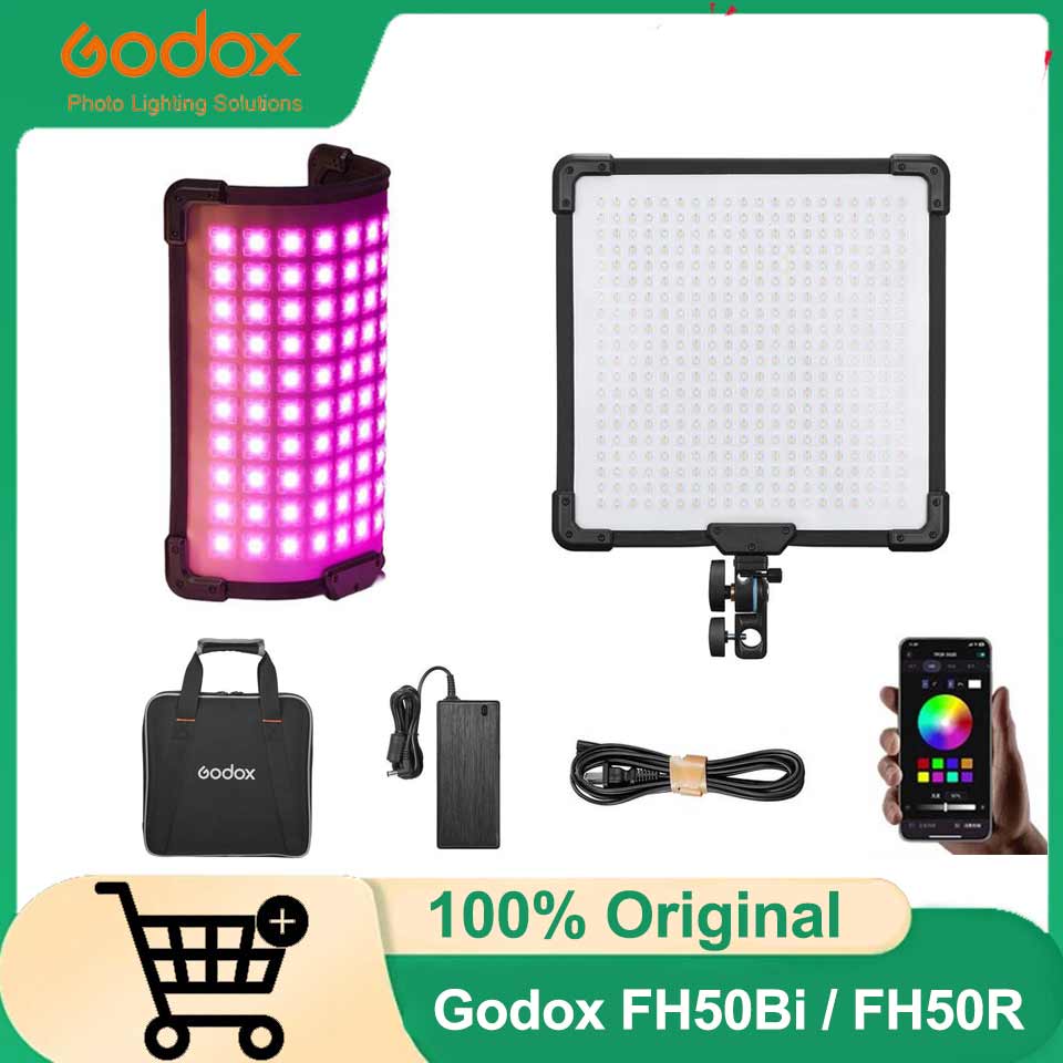 Photography Lighting For Portraits - Godox FH50Bi FH50R Elastyczne ręczne panele