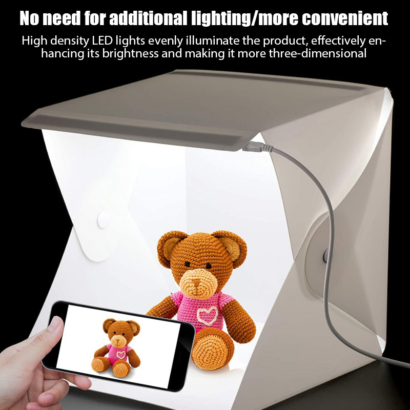 Photography Lightning - Lightbox Mini Studio Fotograficzne 23*22*24cm, Skrzynka