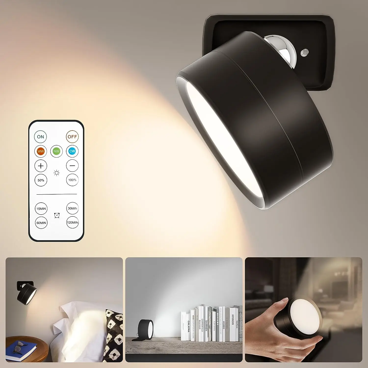Photography Lighting Wall - Magnetyczna lampa ścienna LED, ściemnialna, magnetyczne