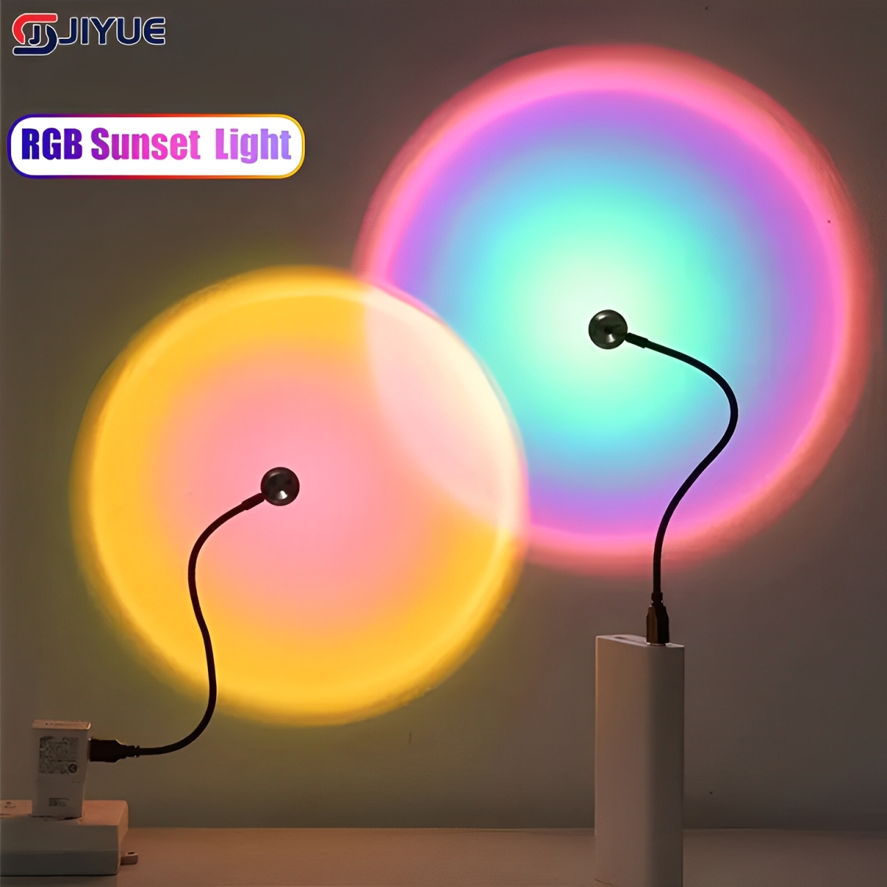 Photography Lighting Wall - Mini USB ED Lampka Nocna Zachód