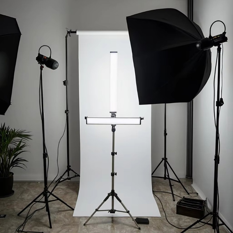Photography Lighting Kit Portable - Przenośna lampa LED 80W z akumulatorem