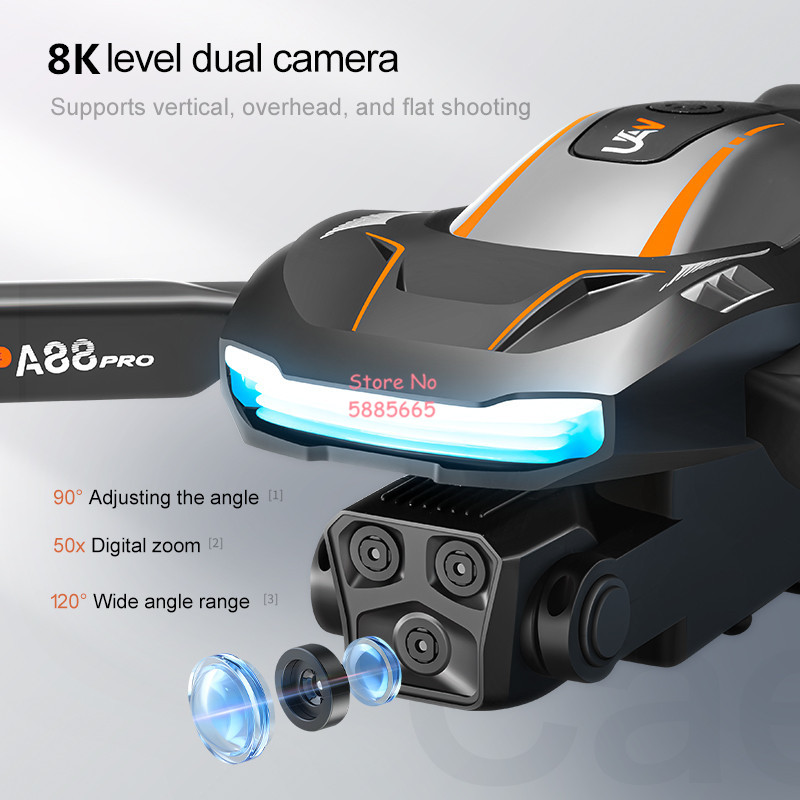 Dron RC 8K z pozycjonowaniem p – Photography Lightning recenzja i cena