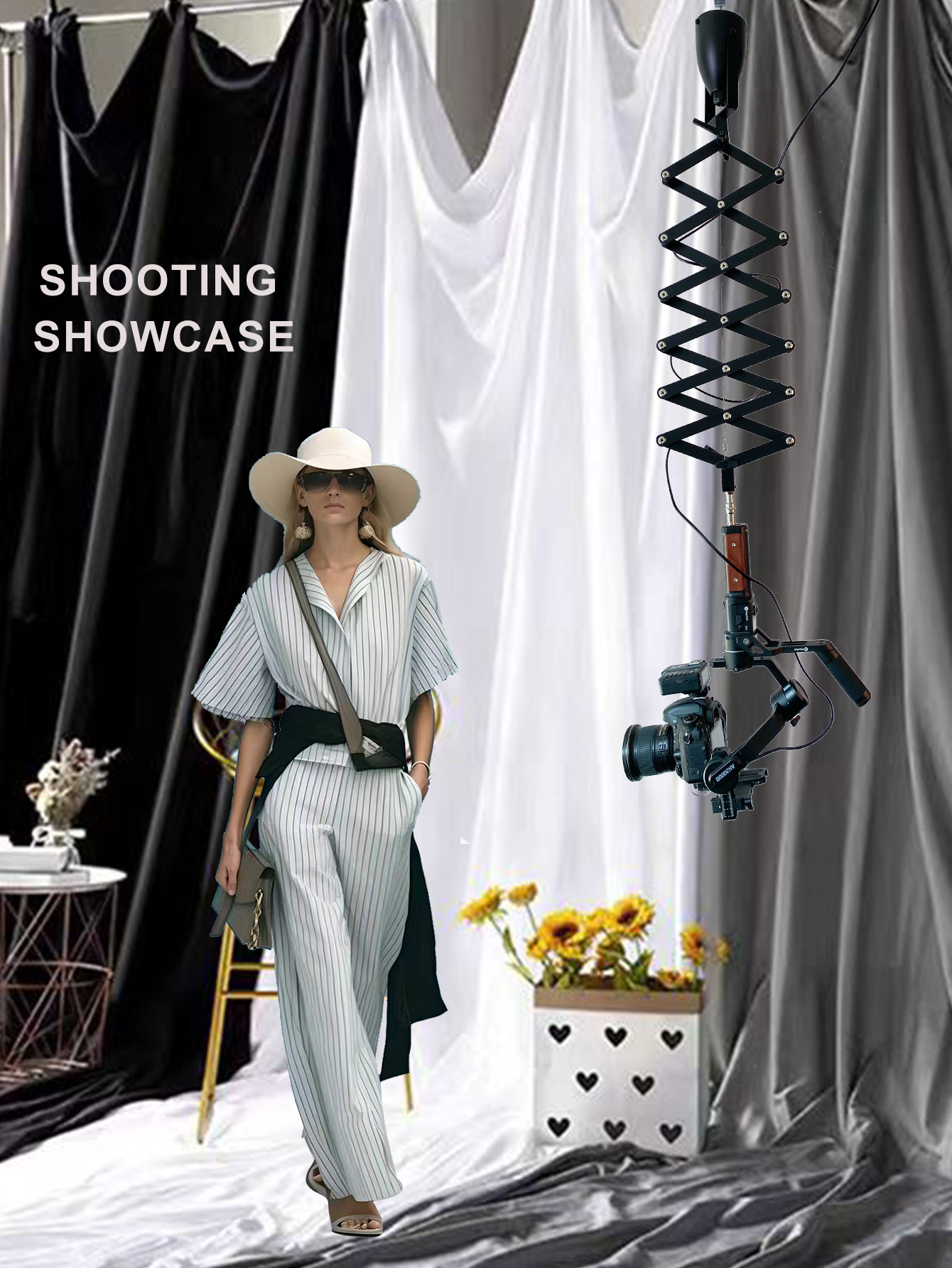 Regulowany hak do statywu oświ – Photography Studio Lighting Set Up recenzja i cena