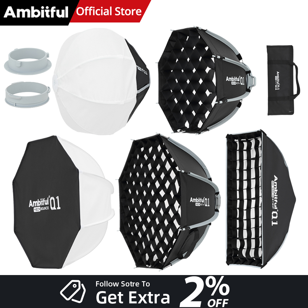 AMBITFUL Q1 Mini Bowens MiniGO – Photography Lighting Box recenzja i cena