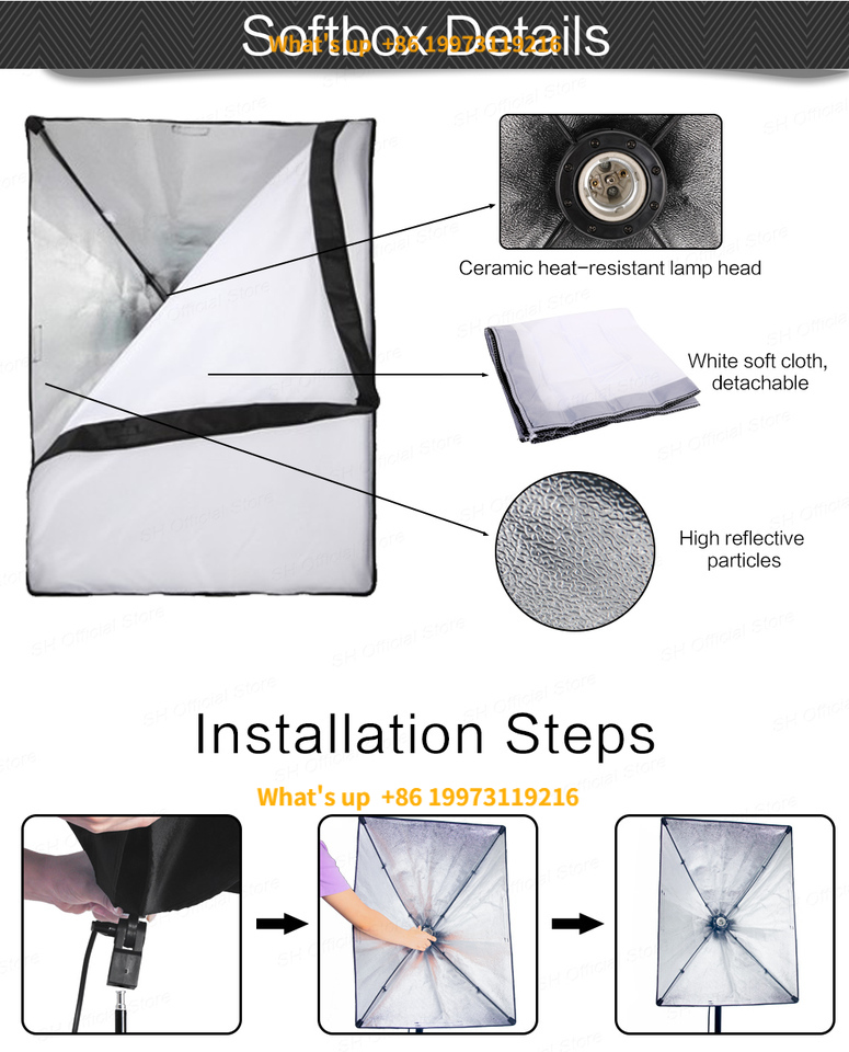 Zestaw sprzętu fotograficznego – Photography Lighting Material recenzja i cena
