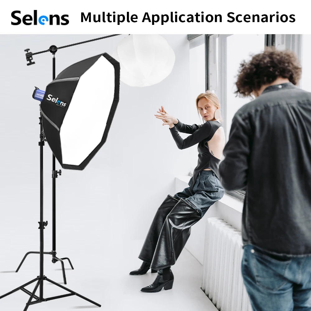 Softbox Parasolowy Selens 82/1 – Photography Studio Lighting Set Up recenzja i cena