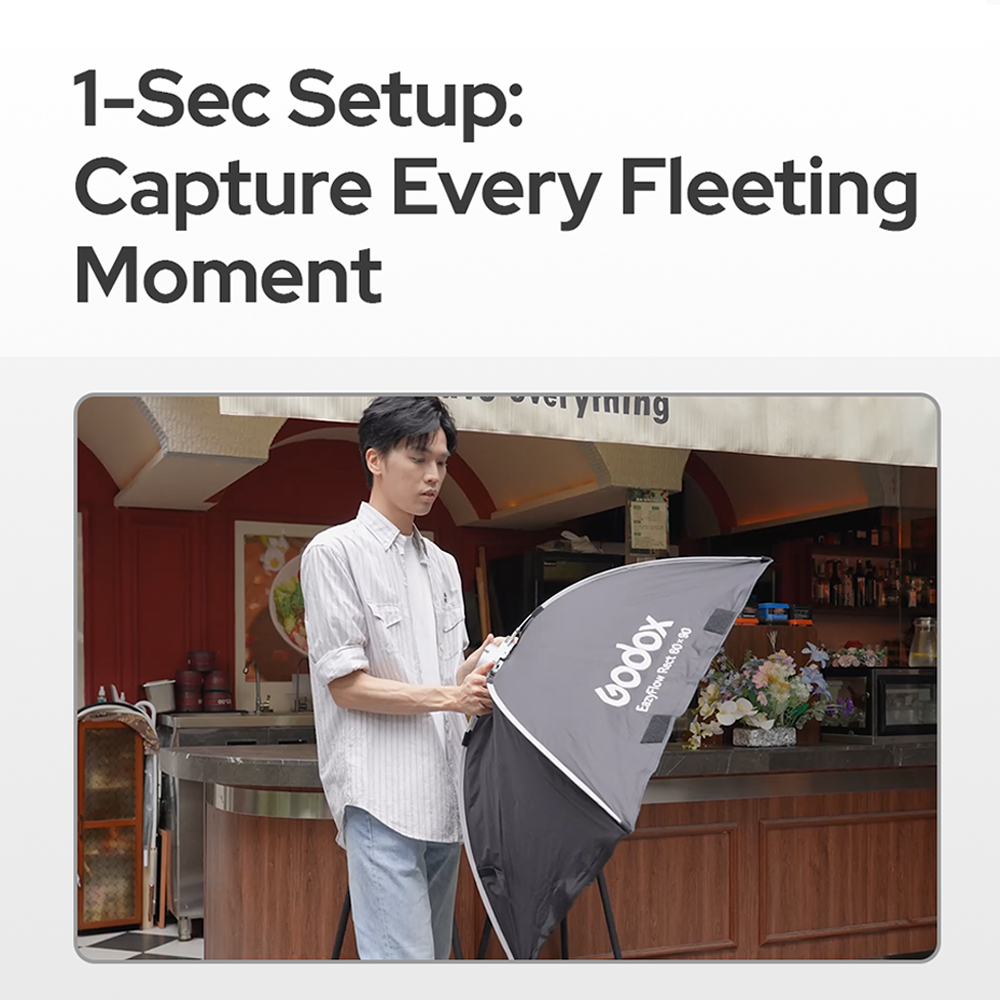 Seria Godox EazyFlow Octa 60/9 – Photography Studio Lighting Set Up recenzja i cena
