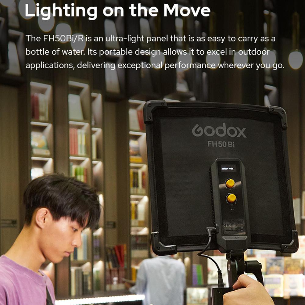 Godox FH50Bi FH50R Elastyczne  – Photography Lighting For Portraits recenzja i cena