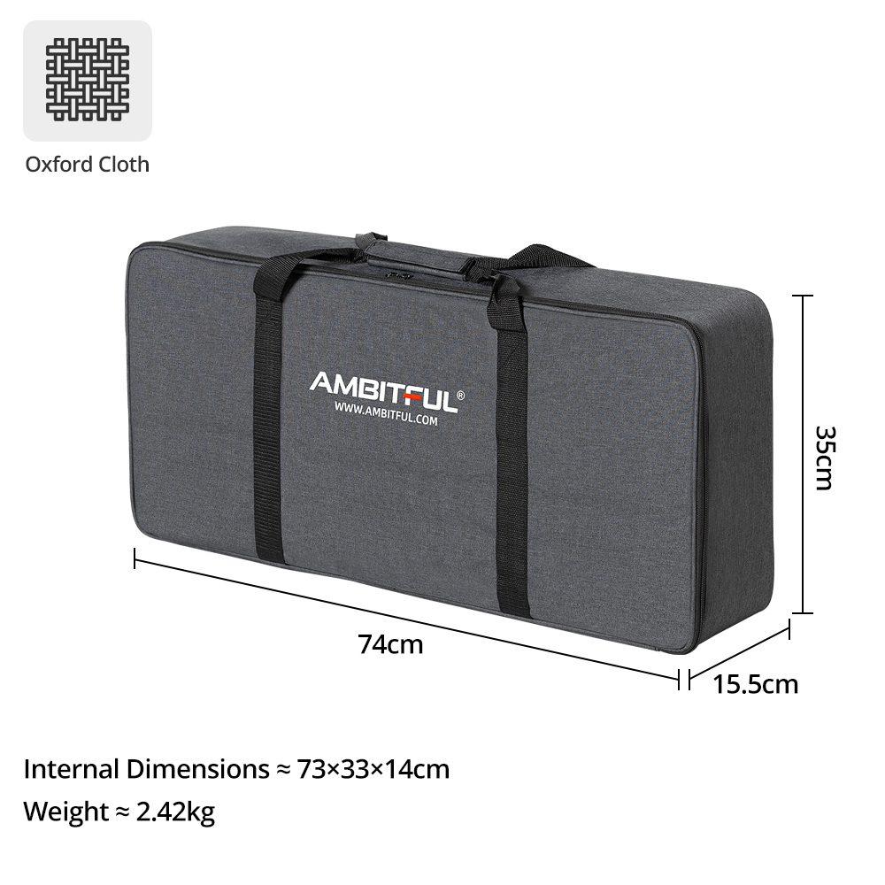 AMBITFUL nowa torba transporto – Photography Lighting Kit Portable recenzja i cena