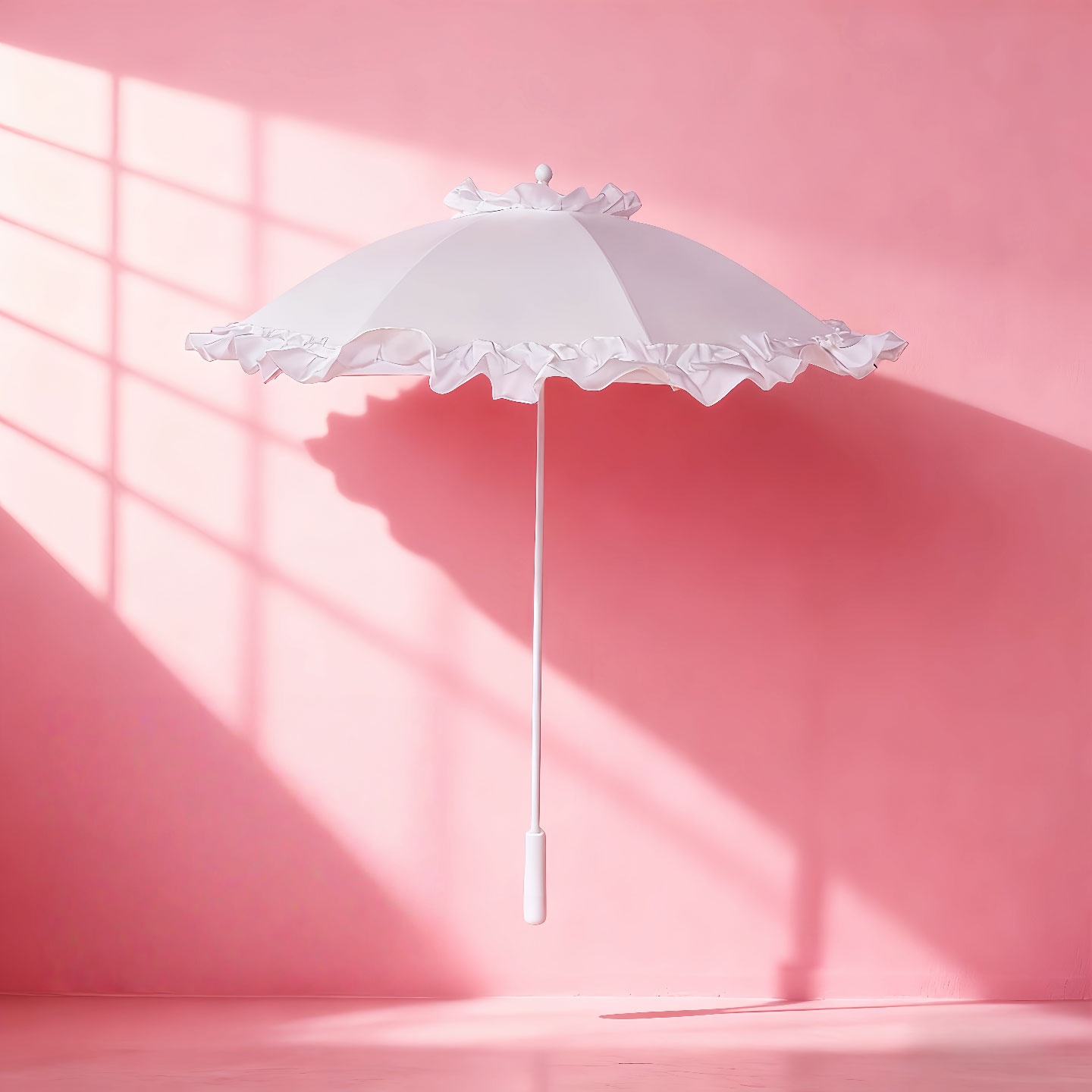 1 szt. Różowy parasol w paski, – Diy Photography Lighting Umbrella recenzja i cena