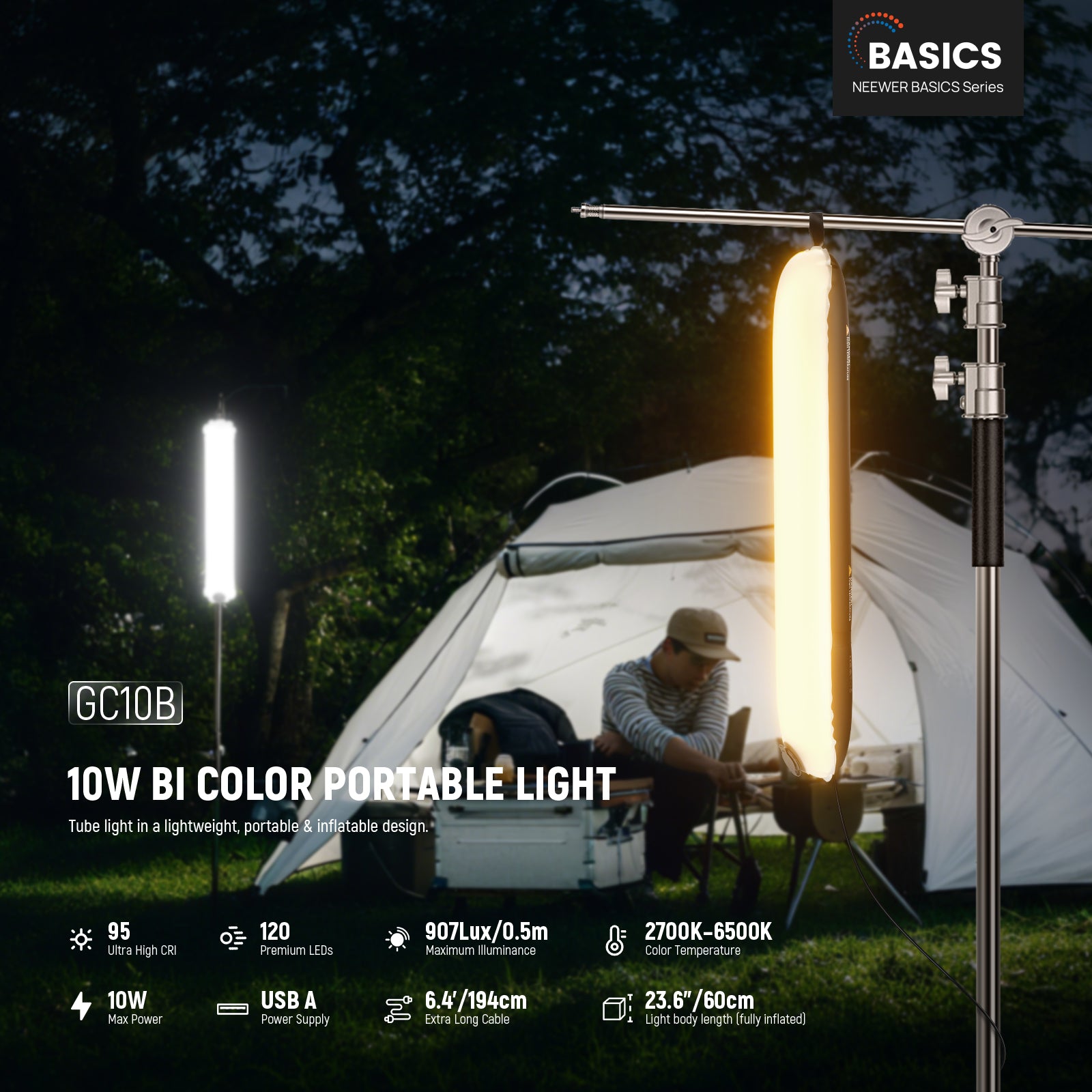 NEEWER BASICS 10W 21W Bi-Color – Photography Lighting For Indoor recenzja i cena