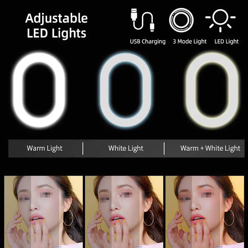 Lampa pierścieniowa do selfie  – Photography Lighting Options recenzja i cena