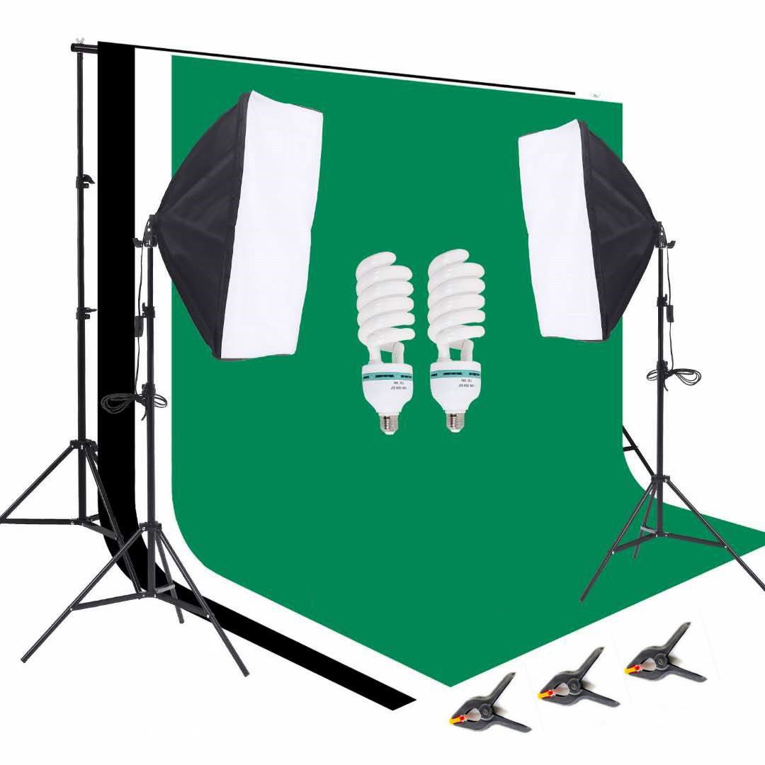 Zestaw do studia fotograficzne – Photography Lighting Kit Portable recenzja i cena