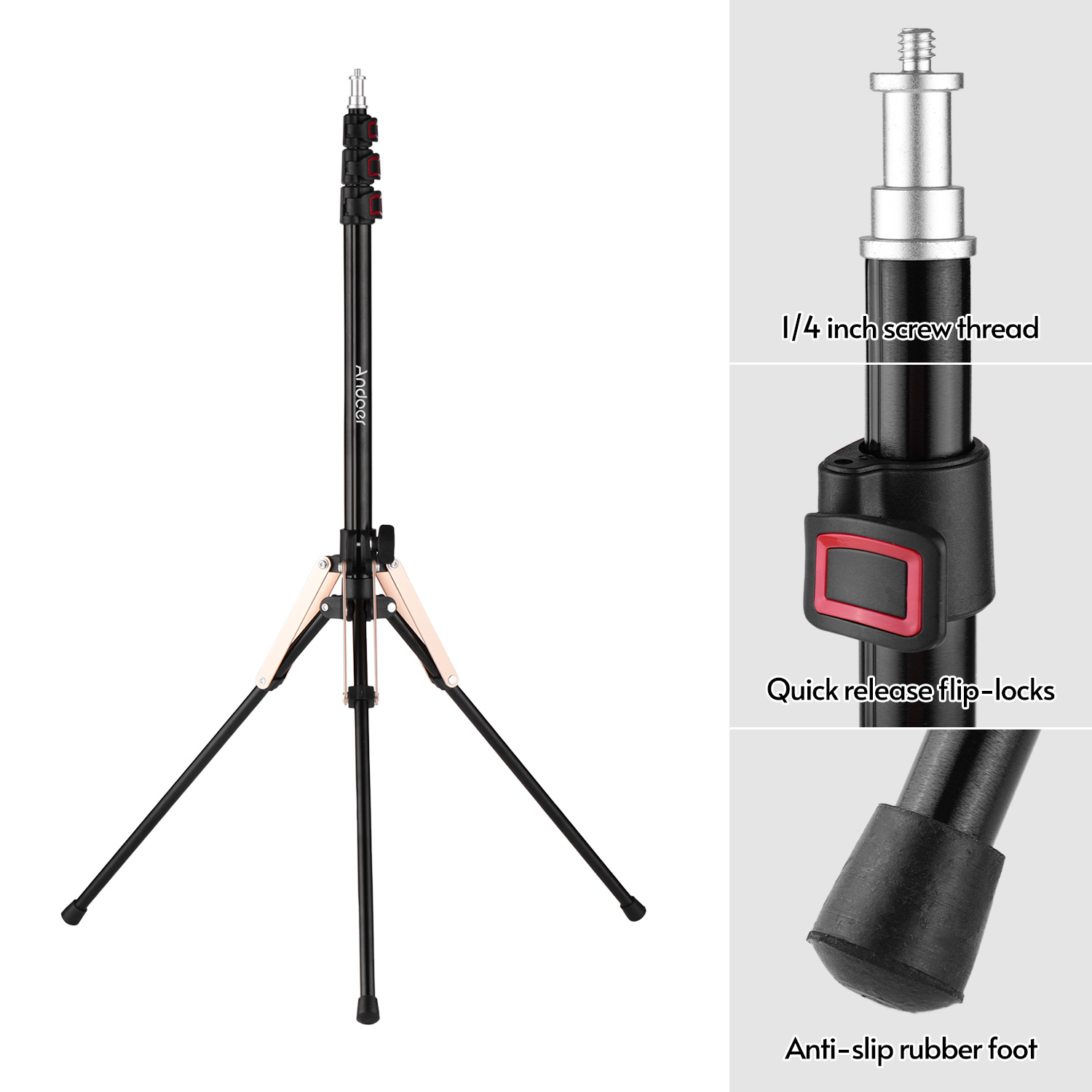 Andoer 190cm/74,8 cala przenoś – Photography Lighting Design recenzja i cena