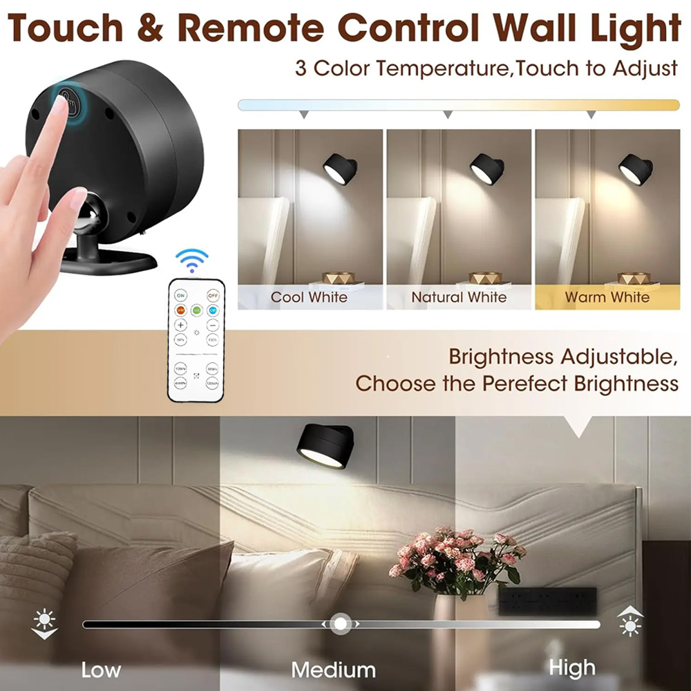 Magnetyczna lampa ścienna LED, – Photography Lighting Wall recenzja i cena