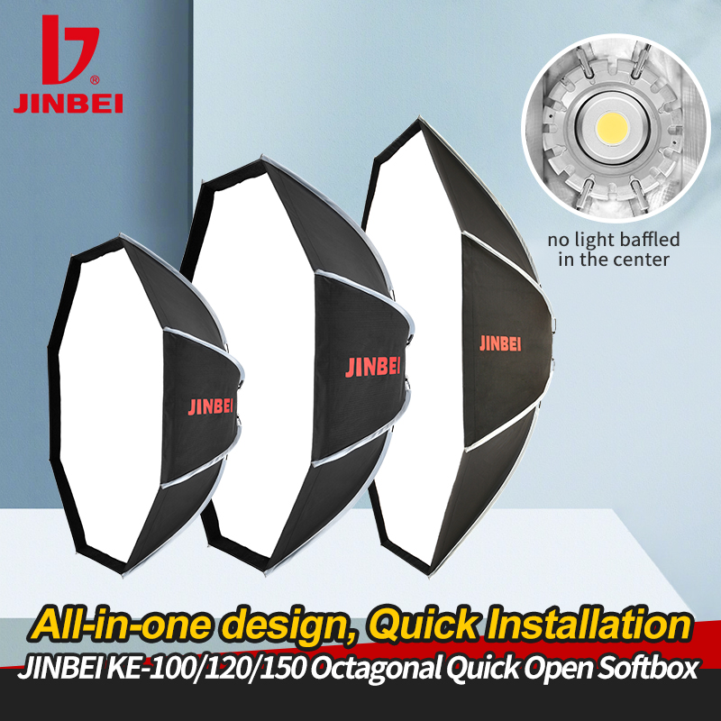 JINBEI KE- 150cm Szybkozestawo – Photography Studio Lighting Set Up recenzja i cena